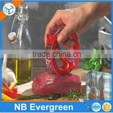 Stainless Steel Steak Meat Round Tenderizer Pounder Microplane Meat Tenderizer