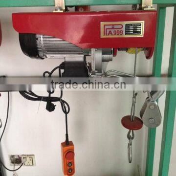 PA 1000 kg mini lifting crane, electric hoist, mini crane manual