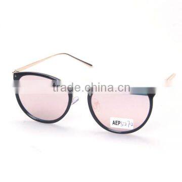 2016 new style high quality black plastic frame sunglasses