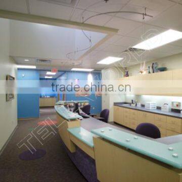 Wholesale Reception Desk/Hot Sales Modern Straight Desks/hotel Reception Desk Size