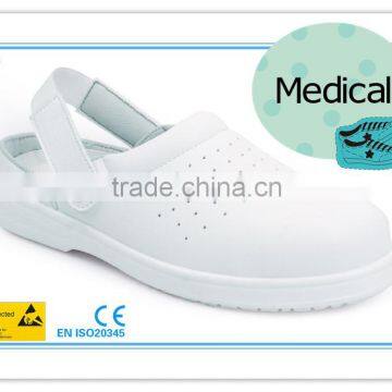 EN ISO 20345:2011 microfiber leather upper material PU outsole material and toe cap safety summer sandals