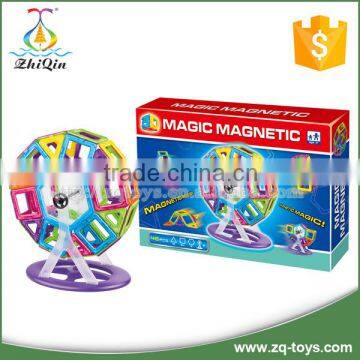 Intelligence Toys Plastic Magnetic Building Block for Kids
