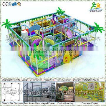 Free design CE & GS standard eco-friendly LLDPE indoor kids amusement park