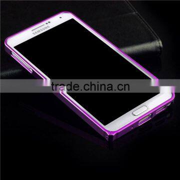 Anti-fingerprint Metal Bumper Case For Samsung Note 3