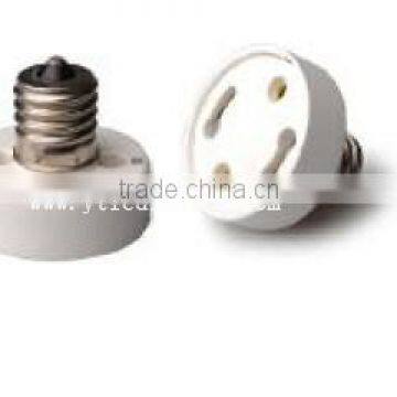 gu24 plastic led lamp holder Conversion lamp holder lamp base lamp adapter E17 change to LED-Conversion-gu24