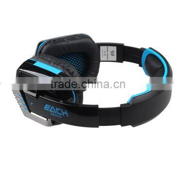 Hot selling china quality stereo wired game headphone