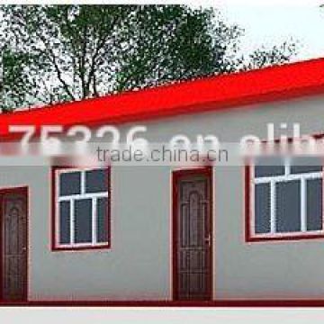 hot sale china iso certification light steel structure modular moblie prefab one-story house