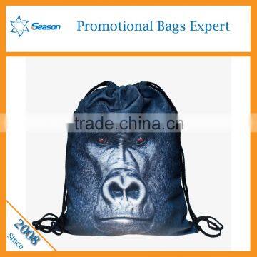 Wholesale 3D Printed Drawstring Bags Drawstring Backpack Supplier's Choice photo-4