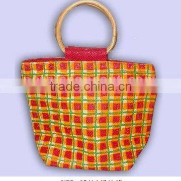 PP laminated jute tote bag