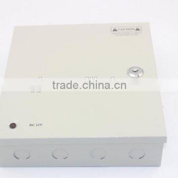 Best Price High Quality 12V 10A 9CH Power Supply Box Shunt Filtering Lightning Protection Psu YJS-A016