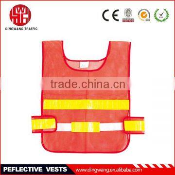 Red Reflective Safety Vest