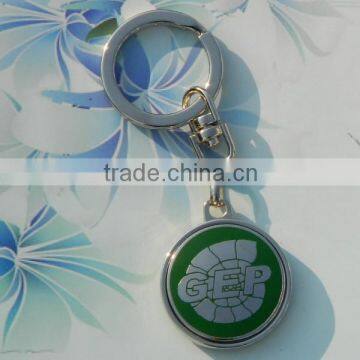 High quality custom souvenir metal name tag key chain