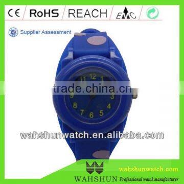 silicone bracelet plastic children hand watch fashion