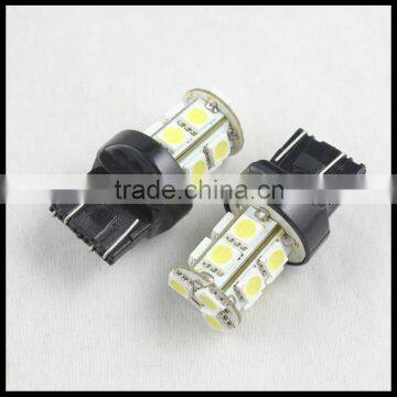 LED T20 Auto Car Brake Rear Stop Light Bulb Lamp double wire WY21W W21/5W 7443 T20 13SMD 5050 Lighting