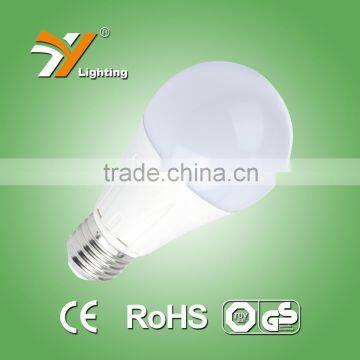 Hot sale B60AP 6/7/8/9/10W LED BULB Aluminum-plastic housing E27 270 degree CE RoHS TUV-GS certificate