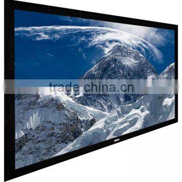 16:9 92" zero edge fixed frame projection screen