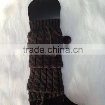 Adult women crochet leg warmers/cuffs in the winter