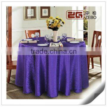 Simple Style Cheap Bulk Jacquard Tableclothes