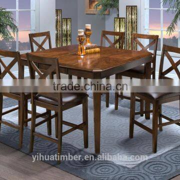 Muebles de dormitorio silla de comedor de madera de alta calidad 2015 de la venta caliente mesa y silla