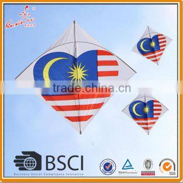 Diamond kite , Malaysia flag kite from Kaixuan kite factory                        
                                                Quality Choice