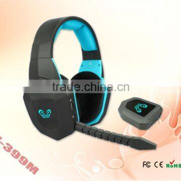 2.1 Stereo Gaming headsets for with LED logo lighting earlaps