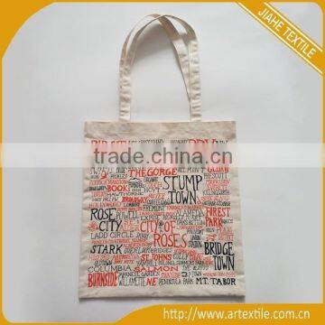 2016 foldable bag canvas shopping bag