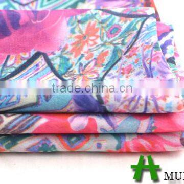 New Style Soft Dubai Desgin Polyester Chiffon Digital Printing On Fabric photo-5
