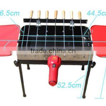 Rotating Foldable BBQ Charcoal Grill for outdoor camping Barbecue grill