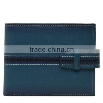 Made in China OEM/ODM Leather Wallet Supplier Luxury Fancy Imperial Genuine Cow Leather Wallet for Men photo-2