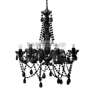 1018-6 acrylic plastic 6 Light Chandelier suit home decoration