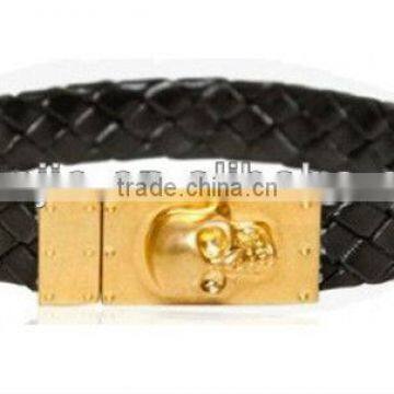 Fashion and elegant wholesale bracelet blank leather bracelets