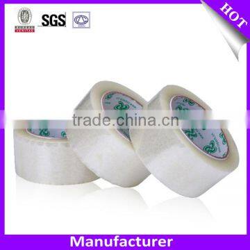 Transparent Carton Sealing BOPP Clear Packing Tape With Printed Logo