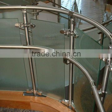 Indoor stainless steel glass balustrade railing B1184