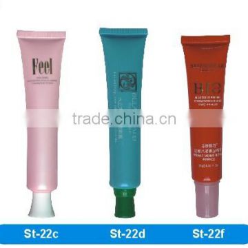 plastic cosmetic soft tube of diameter 22mm