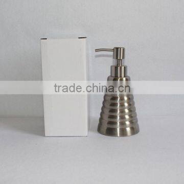 Hand press type thread soap dispenser