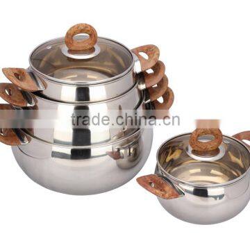 Hot Sale 10pcs Stainless Steel Casseroles photo-2