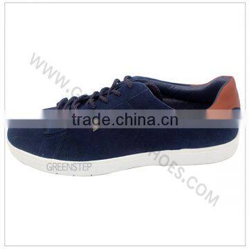 Navy color men fashion casual sneakers