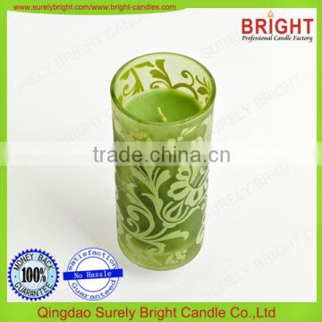 Christmas Decoration Pieces Scented Glass Candle