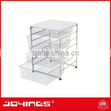 Stackable Storage Wire Mesh Basket and Popular Assemble Adjustable Storage Baskets photo-4