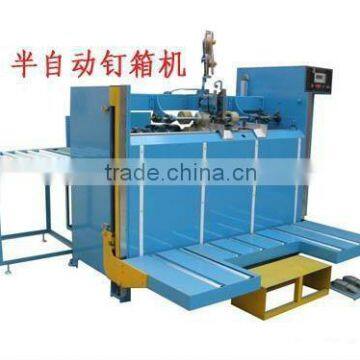 new type semi automatic high-speed carton box stitching machine