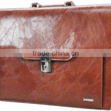 New Synthetic Leather Men's Brown Briefcase attache case alibaba china 8031A140005