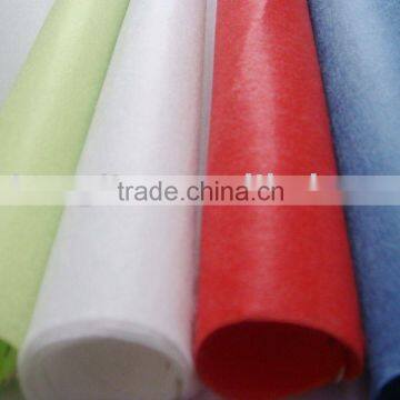 flower wrapper( colorful nonwoven fabric , nonwoven interlining)
