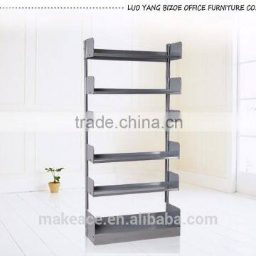 Professional lowest price kd metal bookshelf for library