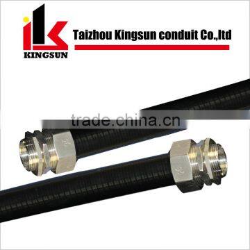 JSP UV Resistant PVC Coated Flexible Corrugated Metal Conduit Pipe