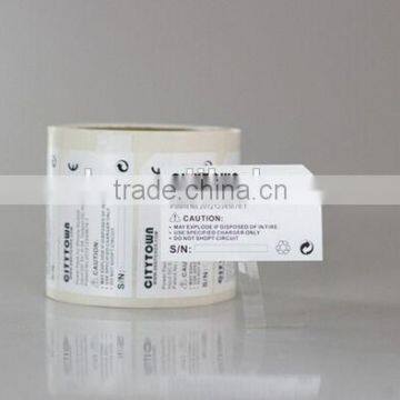 primum adhesive sticker label printing factory from china