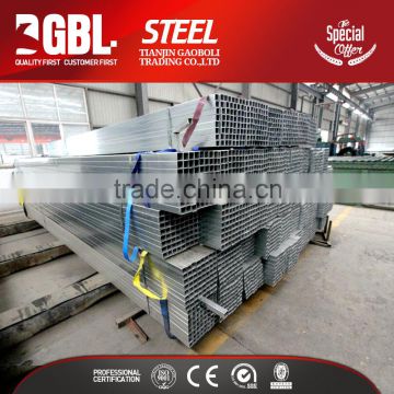 china wholesale greenhouse structure galvanized square weld steel pipe