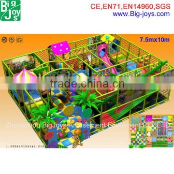 Hot sale indoor jungle gym soft play area for kids