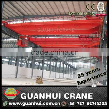 safety protection double girder bridge crane 200 ton