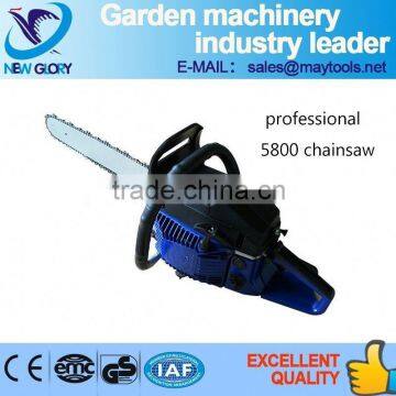 heavy duty two stroke CS5800 gas chainsaw