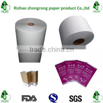 pe/poly laminated paper for air sickness bag cleaning bag